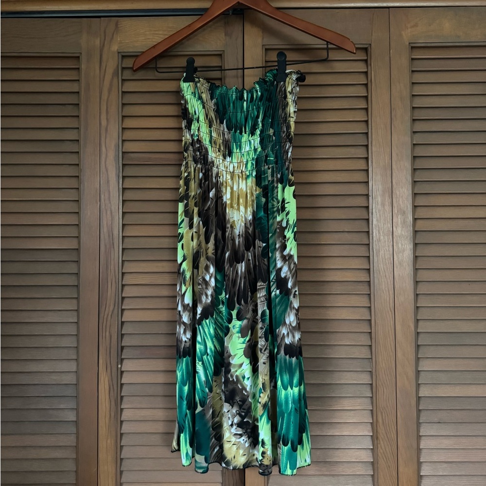 Banana Split U.S.A. Strapless Summer Dress